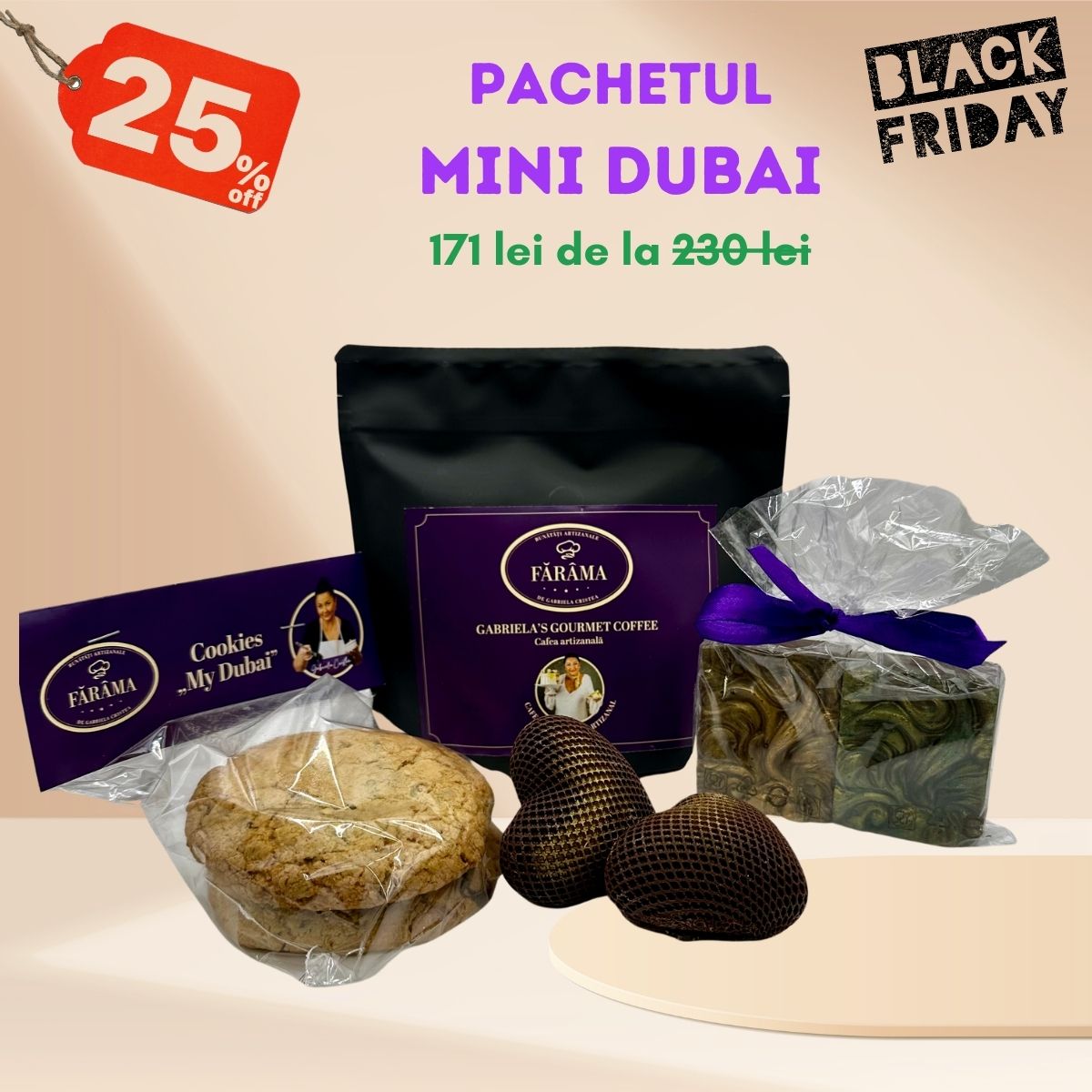 Pachetul "Mini Dubai" Artizanal -25%